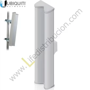 AM-2G16-90 2.3-2.7GHz AirMax Base Station, 16dBI, 90 deg w/rocket kit