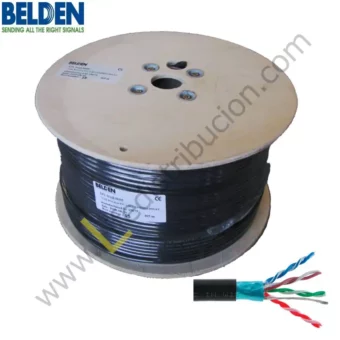 1300A BELDEN CABLE STP CAT. 5E 4Px24 AWG PARA EXTERIORES
