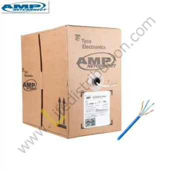 1427071-4 AMP CABLE UTP CAT.6 4Px24 AWG CM Gris