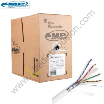 1859218-2 AMP CABLE UTP CAT. 6A CHAQUETA LSZH IEC-60332-1 Blanco