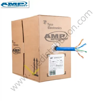 57826-6 AMP CABLE UTP CAT. 5E 4Px24AWG CMR Azul