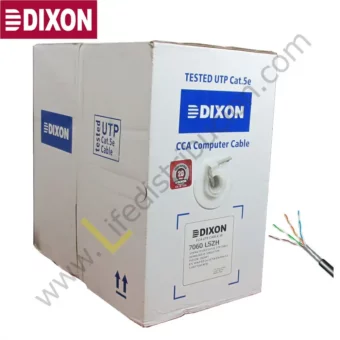 7060 LSZH DIXON CABLE UTP CAT. 5E 4Px24 AWG LSZH Gris