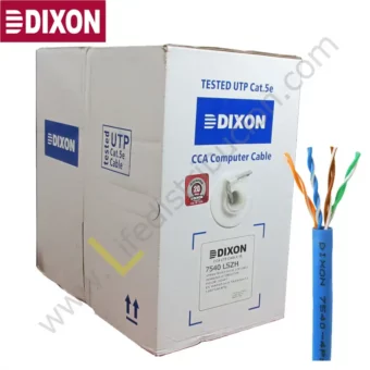 7540 LSZH DIXON CABLE MULTIF. CAT.5E 4Px24 AWG LSZH BL-BK-RD-GY-YL