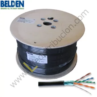 7997A BELDEN CABLE UTP CAT5E 4Px24 AWG PARA EXTERIORES
