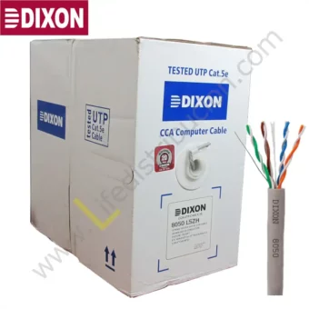 8050 LSZH DIXON CABLE SFTP CAT. 5E 4Px24 AWG LSZH Gris