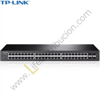 T1600G-52TS TP-LINK 48PORT PURE-GIGABIT + MART SWTCH