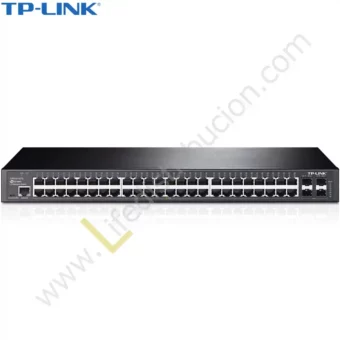 T2600G-52TS TP-LINK SWITCH GIGABIT L2 48 PUERTOS JETSTREAM