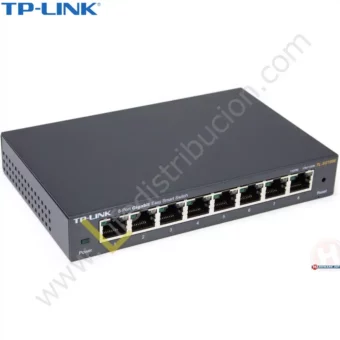 TL-SG108E TP-LINK SWITCH GIGABIT 08 PTOS 10/100/1000 MBPS