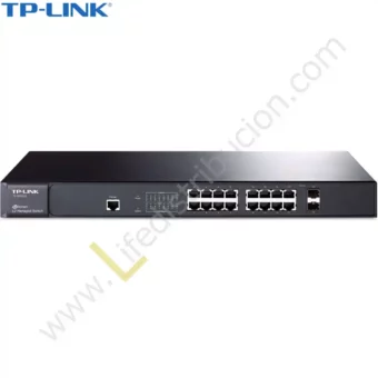 TL-SG3216 TP-LINK SWITCH ADMIN. DE 16 PTOS. GIGABIT + 2 SLOT SFP