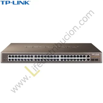 TL-SL2452WEB TP-LINK SWITCH 48+4G PUERTOS GIGABIT 2 SLOTS SFP