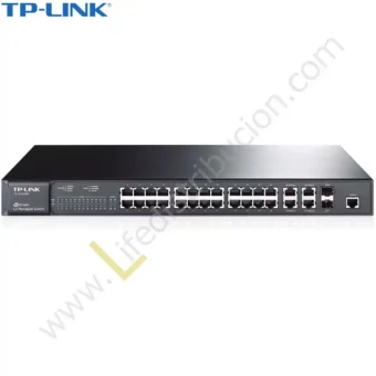 TL-SL5428E TP-LINK SWITCH ADMINISTRABLE 24P 10/100 + 4P GIGABIT L2