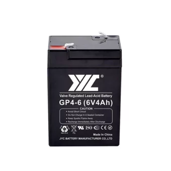 BATERIA YIC VRLA 6V 4AH LEAD ACID