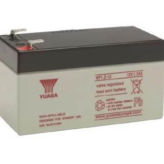 BATERIA YS NP 1.2-12 12V 1.2Ah 97x48x54mm