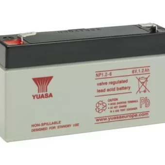 BATERIA YS NP 1.2-6 6V 1.2Ah 97x25x54mm