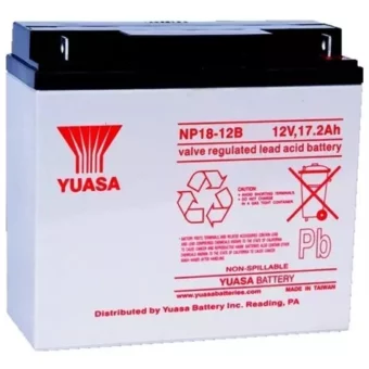 BATERIA YS NP18-12B  12 V  17.2 AH  181X76X167 mm
