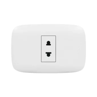 TOMACORRIENTE BTICINO SIMPLE 2X16A 250V UNIVERSAL DOMINO SENCIA