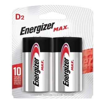 ENERGIZER PILA MAX D-2 ALCALINA BLISTER