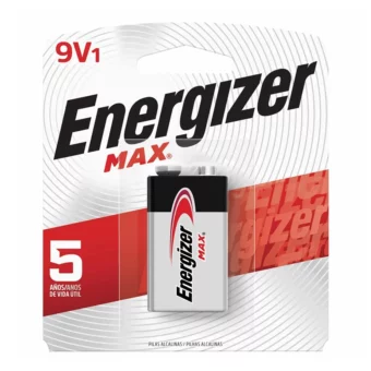 ENERGIZER PILA MAX BATERIA 9V ALCALINA BLISTER