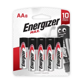 ENERGIZER PILA MAX AA-8 ALCALINA BLISTER