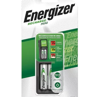 ENERGIZER CARGADOR MINI + AA-2 / AAA-2