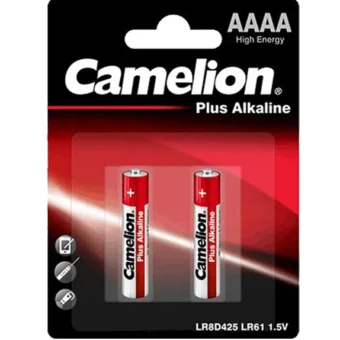 PILA DIGI ALCALINA CAMELION PLUS AAAA 1.5V BLISTER X 2 UNIDADES