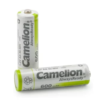 PILA RECARGABLE CAMELION AA 600 mAh BLISTERx2