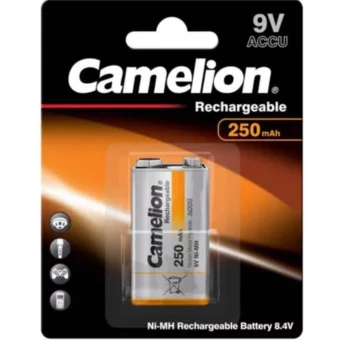 PILA RECARGABLE CAMELION 9V BLISTER/01 UND
