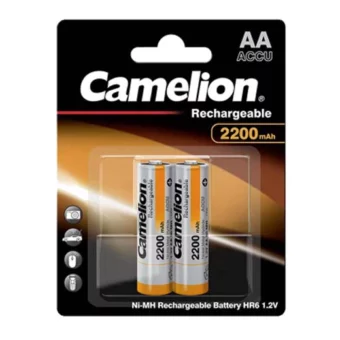 PILA RECARGABLE AA 2200 mAh BLISTER X 2 UNIDADES