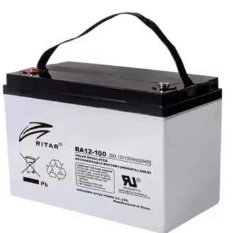 BATERIA RP VRLA 12V 100AH TERMINAL F12/F15 / PESO 26KG / MEDIDAS 306.5x168.5x210(215)MM