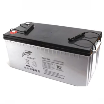 BATERIA RP VRLA 12V 200AH TERMINAL F10/F16 / PESO 60KG / MEDIDAS 522x240x219(224)MM