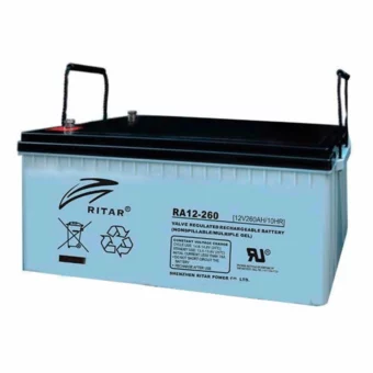 BATERIA RP VRLA 12V 200AH TERMINAL F14/L20 / PESO 70KG / MEDIDAS 521x268x220(225)MM