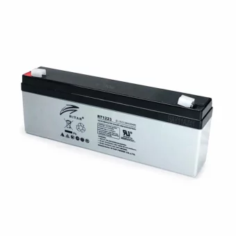 BATERIA RP VRLA 12V 2.3AH TERMINAL F1 / PESO 0.85KG / MEDIDAS 177x35x62(68)MM