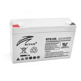 BATERIA RP VRLA 6V 12AH TERMINAL F1/F2 / PESO 1.65KG / MEDIDAS 150x50x93x(99)MM